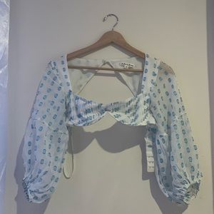 For Love & Lemons Crop Top XS